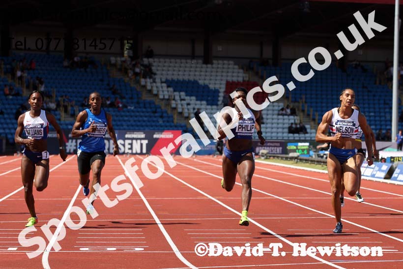 Womens 100 metres, World Championship Teamm Trials, Alexander Stadium, Birmingham